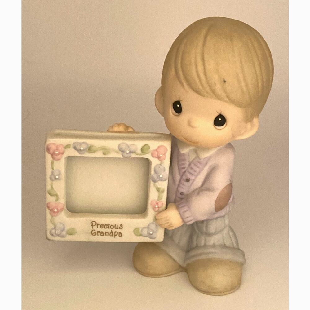 Precious Moments 2001 "Precious Grandpa" Photo Frame 101505 PM6